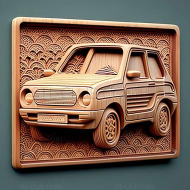 3D модель Daihatsu Mira (STL)